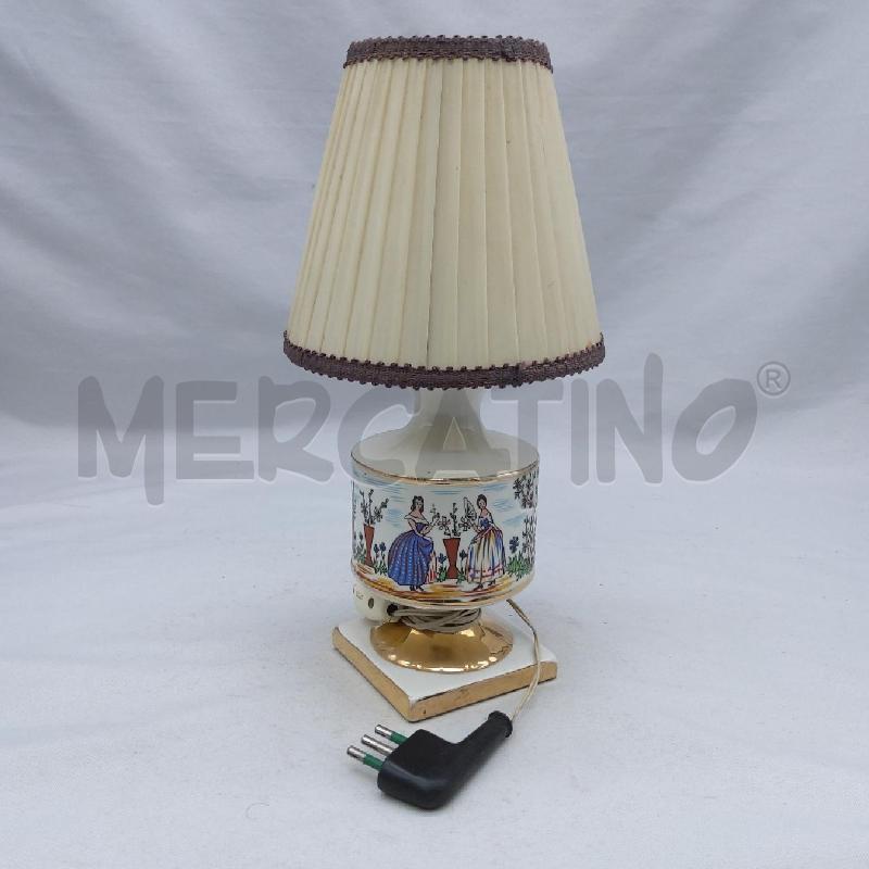 LAMPADA MADE IN ITALY BASE CERAMICA DAMINE | Mercatino dell'Usato San maurizio canavese 1