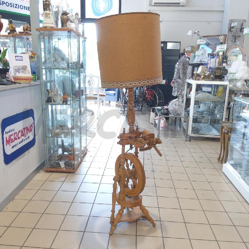 LAMPADA PIANTANA ARCOLAIO CAPPELLO BEIGE | Mercatino dell'Usato San maurizio canavese 1