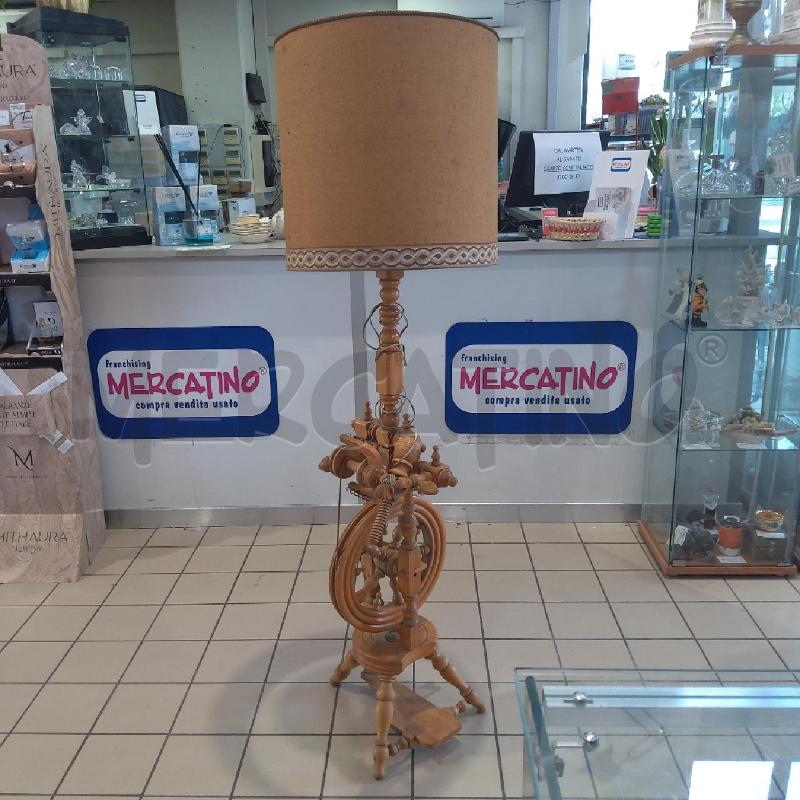 LAMPADA PIANTANA ARCOLAIO CAPPELLO BEIGE | Mercatino dell'Usato San maurizio canavese 3