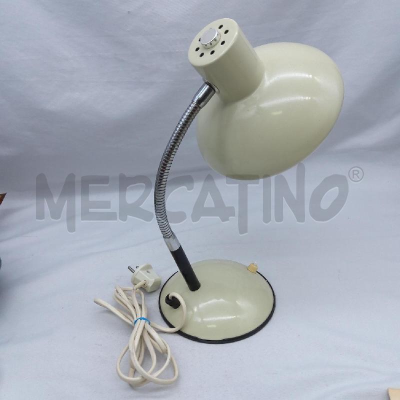 LAMPADA SCRIVANIA VINTAGE CREMA | Mercatino dell'Usato San maurizio canavese 3