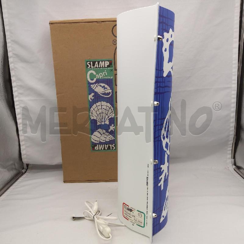 LAMPADA SLAMP MODELLO CAPRI AZZURRO  | Mercatino dell'Usato San maurizio canavese 2