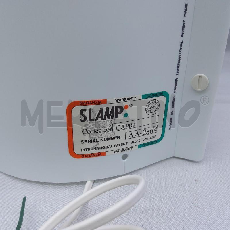 LAMPADA SLAMP MODELLO CAPRI AZZURRO  | Mercatino dell'Usato San maurizio canavese 3