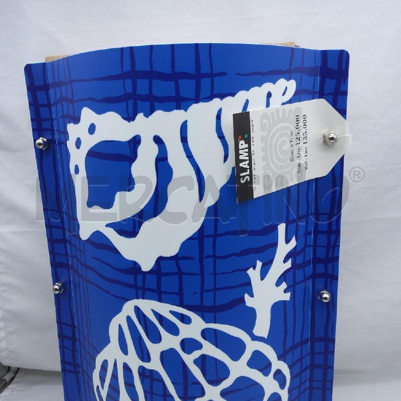 LAMPADA SLAMP MODELLO CAPRI AZZURRO  | Mercatino dell'Usato San maurizio canavese 4