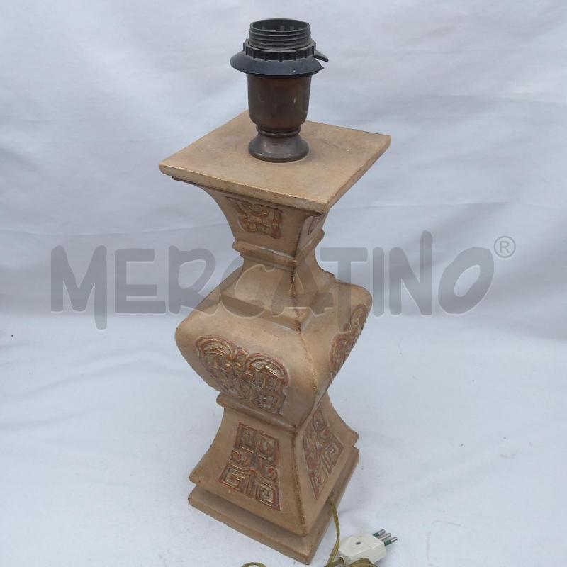 LAMPADA STILE ETNICO ORIENTALE DECORI ORO ROSSO | Mercatino dell'Usato San maurizio canavese 2