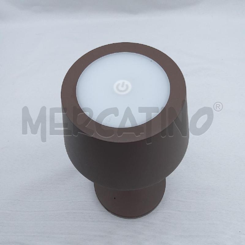 LAMPADA TAVOLO TOUCH MARRONE | Mercatino dell'Usato San maurizio canavese 2