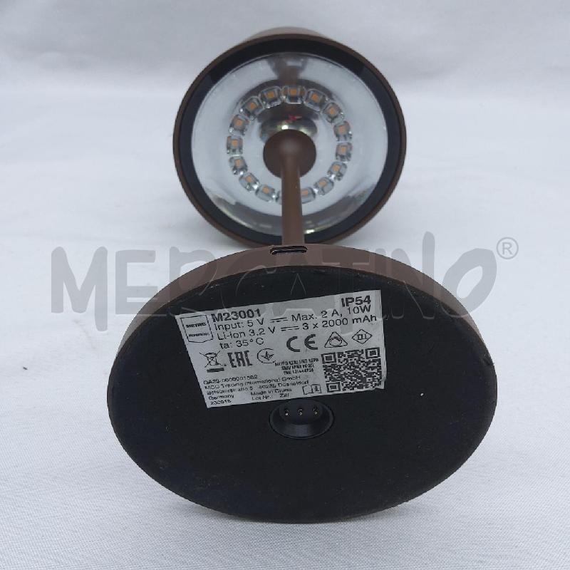 LAMPADA TAVOLO TOUCH MARRONE | Mercatino dell'Usato San maurizio canavese 3
