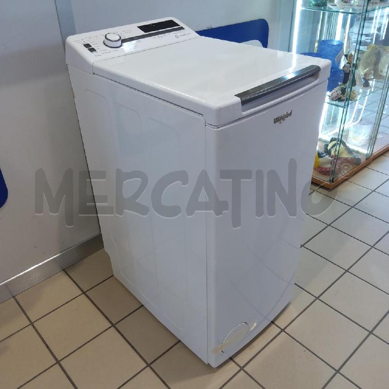 LAVATRICE CARICA ALTO 7 KG WHIRPOOL SENCE INVERTER | Mercatino dell'Usato San maurizio canavese 2