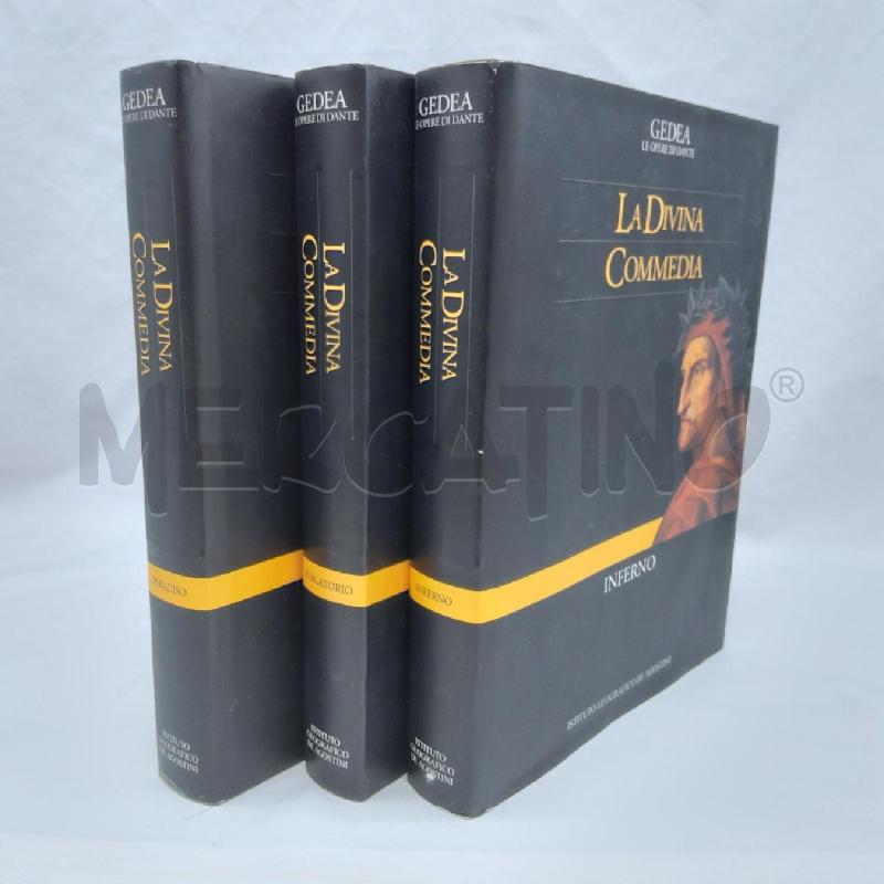 LA DIVINA COMMEDIA COMPLETA LE OPERE DI DANTE GEDEA | Mercatino dell'Usato San maurizio canavese 1