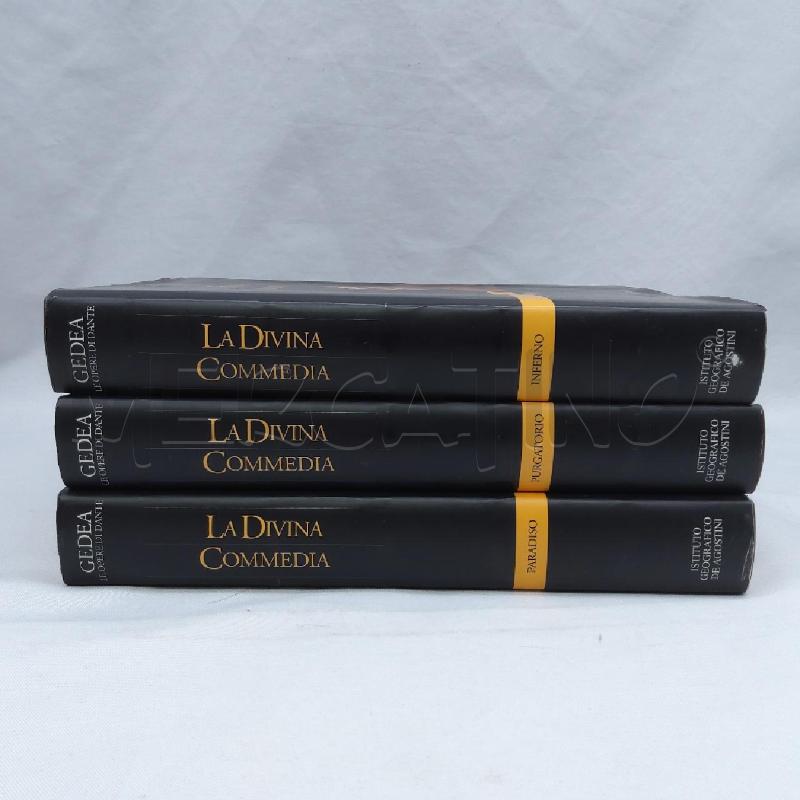 LA DIVINA COMMEDIA COMPLETA LE OPERE DI DANTE GEDEA | Mercatino dell'Usato San maurizio canavese 2