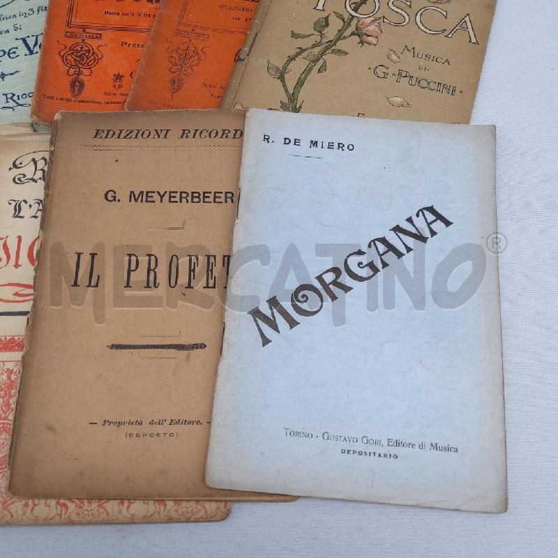 LIBRETTI VARI OPERE TEATRALI | Mercatino dell'Usato San maurizio canavese 2