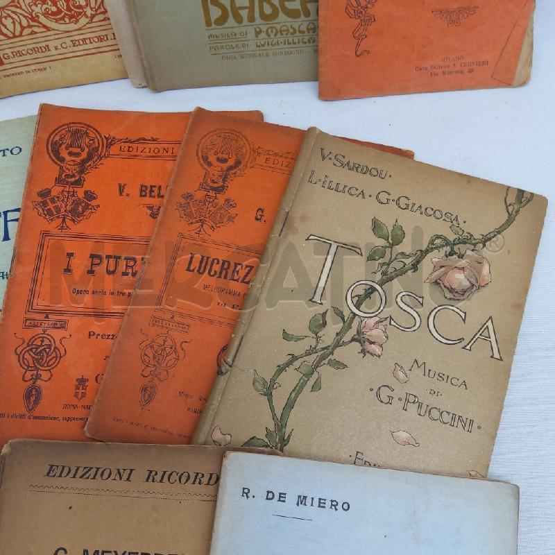 LIBRETTI VARI OPERE TEATRALI | Mercatino dell'Usato San maurizio canavese 3