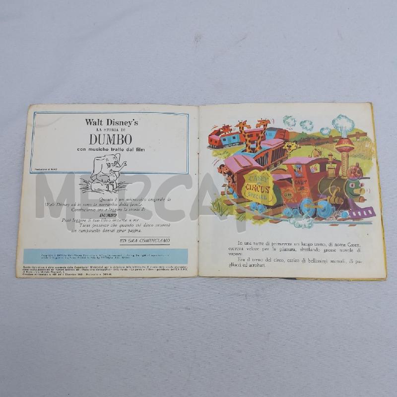 LIBRETTO + VINILE 45 GIRI DISNEY TOPOLINO/DUMBO | Mercatino dell'Usato San maurizio canavese 2