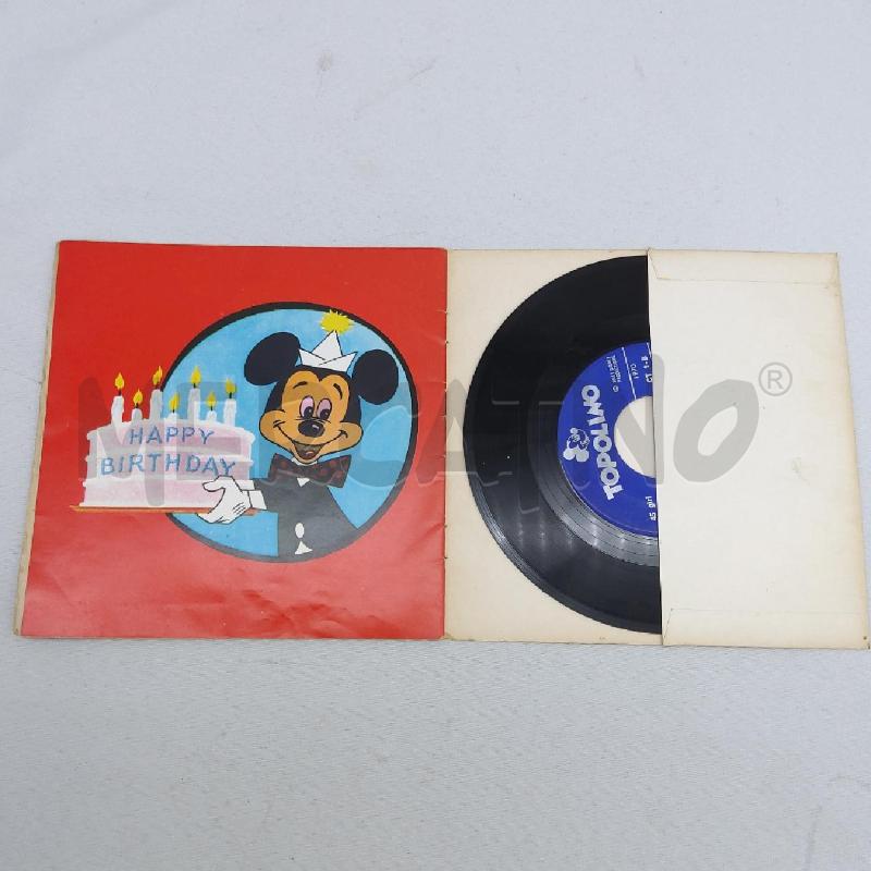 LIBRETTO + VINILE 45 GIRI DISNEY TOPOLINO/DUMBO | Mercatino dell'Usato San maurizio canavese 5