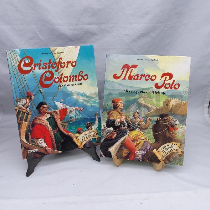 LIBRI CRISTOFORO COLOMBO E MARCO POLO | Mercatino dell'Usato San maurizio canavese 1