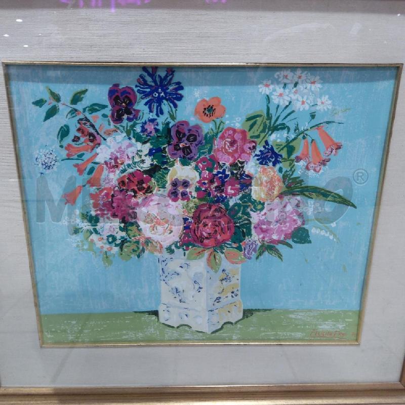 LITOGRAFIA FELICITA FRAI VASO DI FIORI | Mercatino dell'Usato San maurizio canavese 2