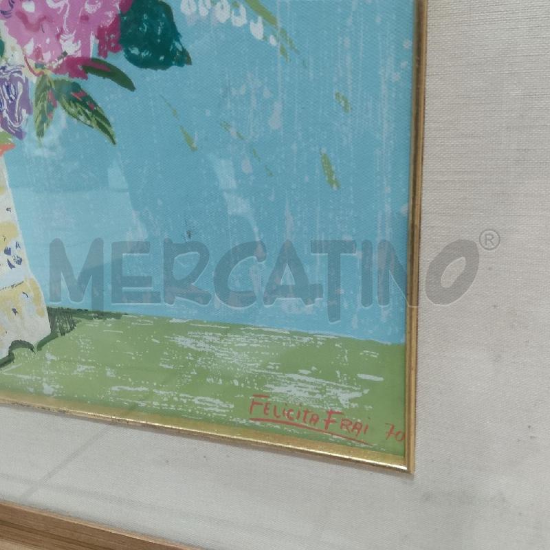 LITOGRAFIA FELICITA FRAI VASO DI FIORI | Mercatino dell'Usato San maurizio canavese 3