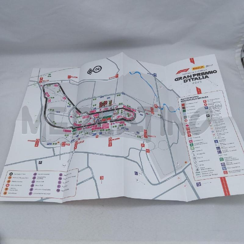 LOCANDINA GRAN PREMIO DI MONZA 2025 AUTOGRAFATA | Mercatino dell'Usato San maurizio canavese 4