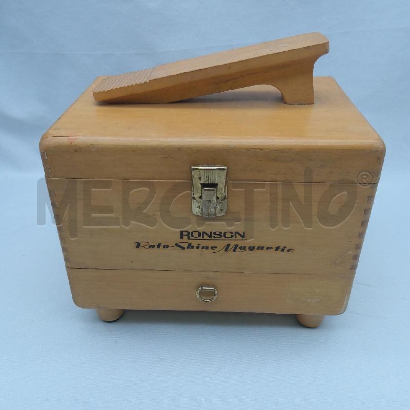 LUCIDA SCARPE RONSON IN VALIGETTA LEGNO | Mercatino dell'Usato San maurizio canavese 1