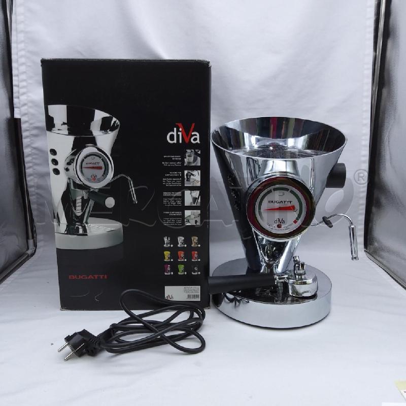MACCHINA CAFFE' BUGATTI DIVA CROMO ACC 87 | Mercatino dell'Usato San maurizio canavese 1
