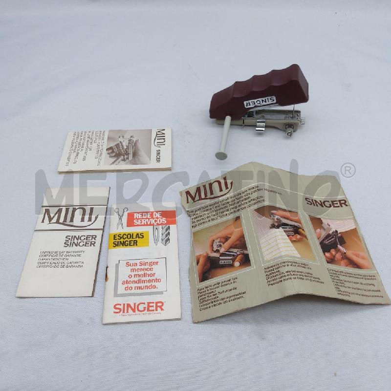 MACCHINA CUCIRE MINI PORTATILE SINGER | Mercatino dell'Usato San maurizio canavese 1