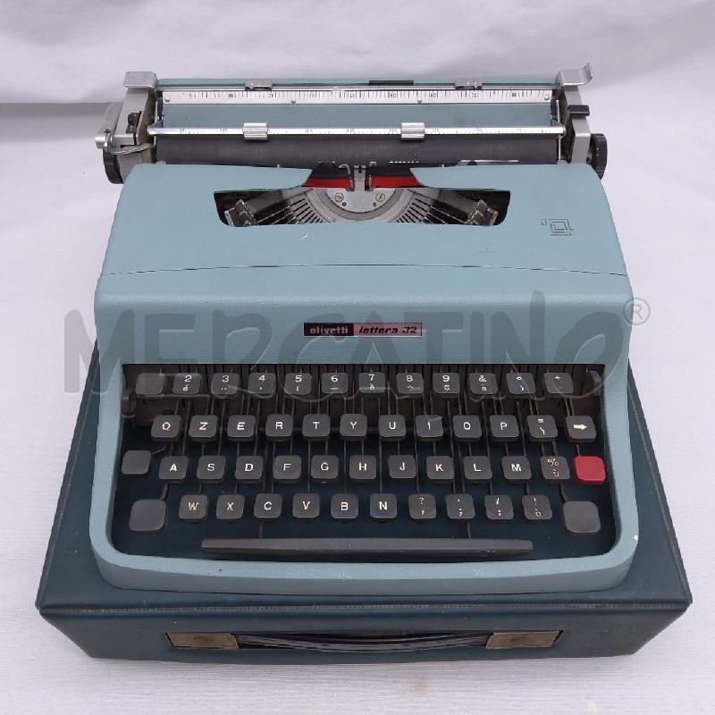 MACCHINA DA SCRIVERE OLIVETTI LETTERA 32 | Mercatino dell'Usato San maurizio canavese 3