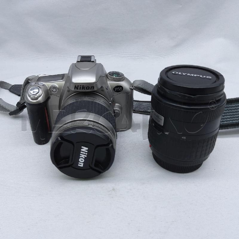 MACCHINA FOTOGRAFICA NIKON F55 + ZOOM OLYMPUS | Mercatino dell'Usato San maurizio canavese 1
