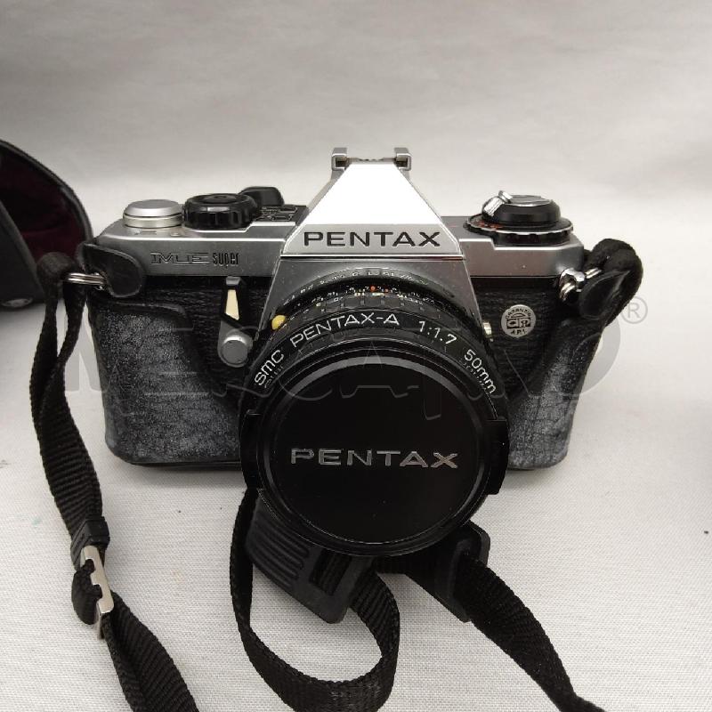 MACCHINA FOTOGRAFICA PENTAX ME SUPER + FLASH+ ZOMM  | Mercatino dell'Usato San maurizio canavese 2
