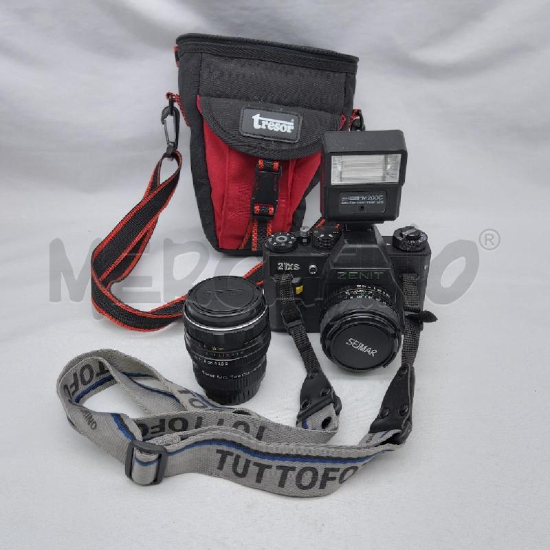 MACCHINA FOTOGRAFICA ZENIT 21XS+OBIETTIVO | Mercatino dell'Usato San maurizio canavese 1