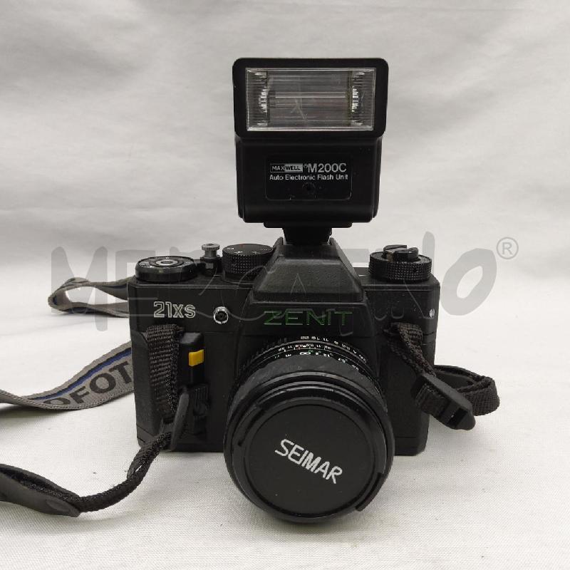 MACCHINA FOTOGRAFICA ZENIT 21XS+OBIETTIVO | Mercatino dell'Usato San maurizio canavese 2
