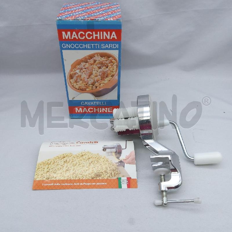 MACCHINA PASTA GNOCCHI SARDI CAVATELLI | Mercatino dell'Usato San maurizio canavese 2