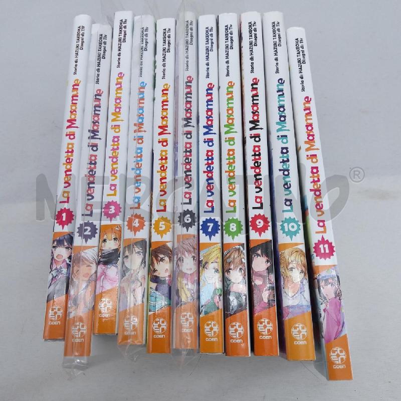 MANGA 11 VOLUMI LA VENDETTA DI MASAMUNE | Mercatino dell'Usato San maurizio canavese 3