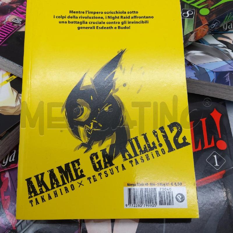 MANGA PZ 15 AKAME GA KILL | Mercatino dell'Usato San maurizio canavese 4