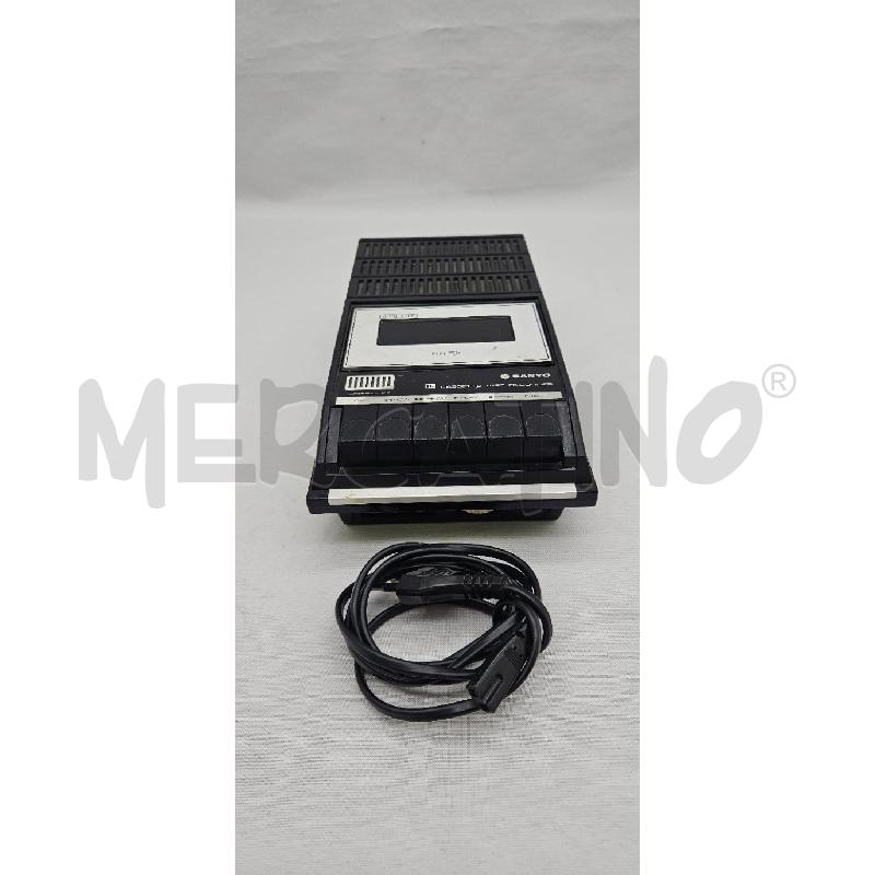 MANGIACASSETTE SANYO M 2519 + CAVO66 | Mercatino dell'Usato San maurizio canavese 2
