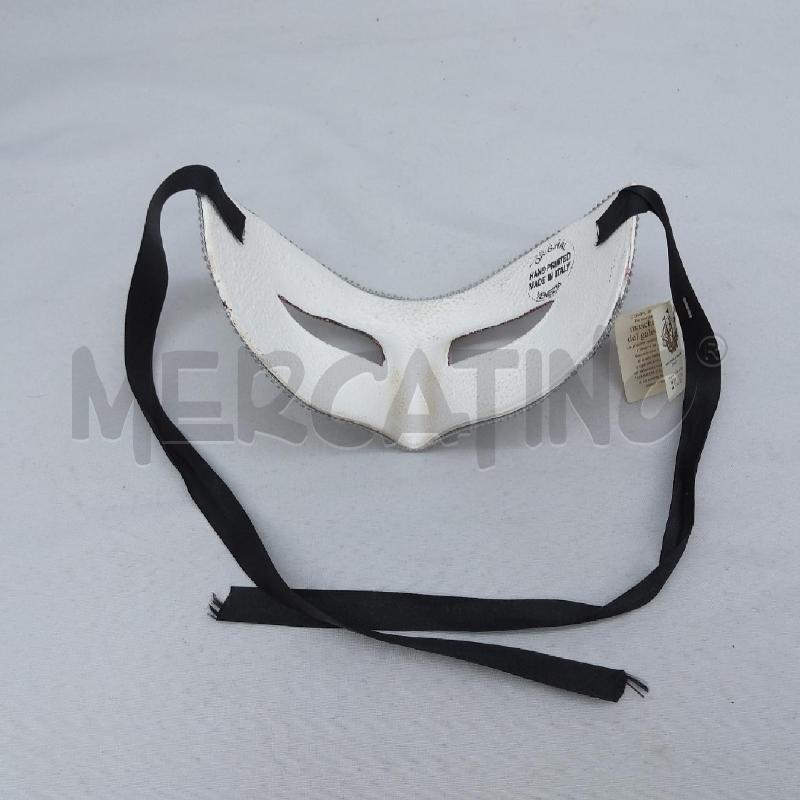 MASCHERA ARTISTICA VENEZIANA ARGENTO ROSA | Mercatino dell'Usato San maurizio canavese 3