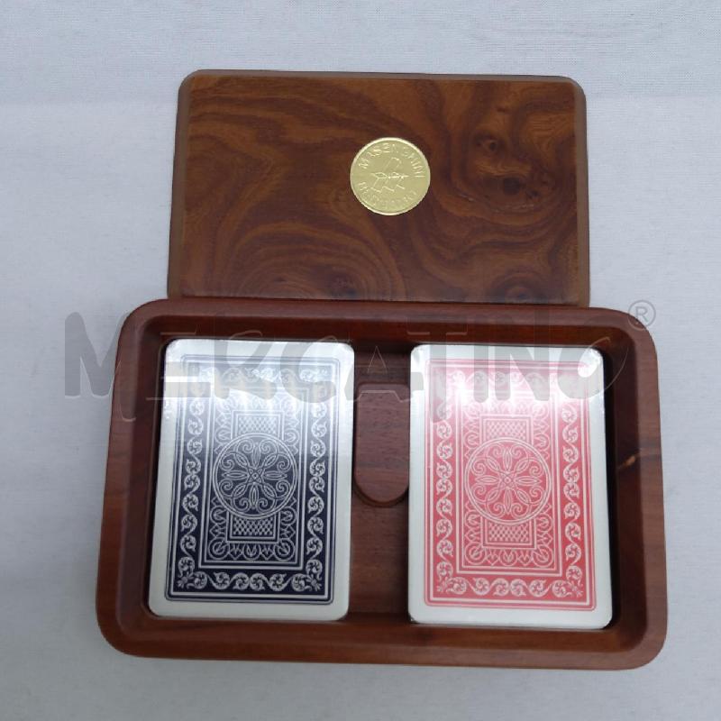 MAZZO CARTE COPPIA + COFANETTO  RADICA | Mercatino dell'Usato San maurizio canavese 2