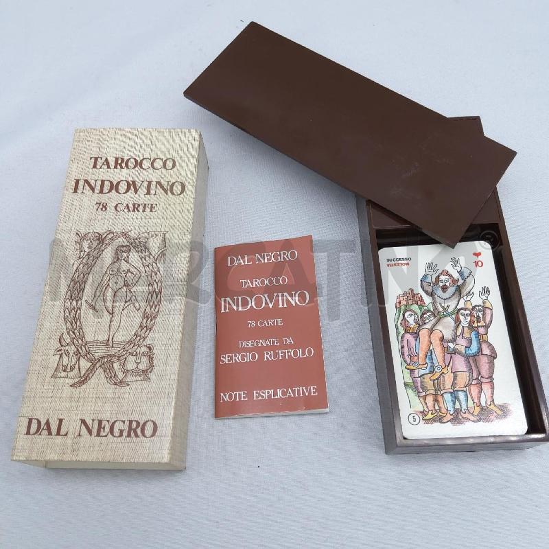 MAZZO CARTE PZ 78 TAROCCO INDOVINO DAL NEGRO | Mercatino dell'Usato San maurizio canavese 2