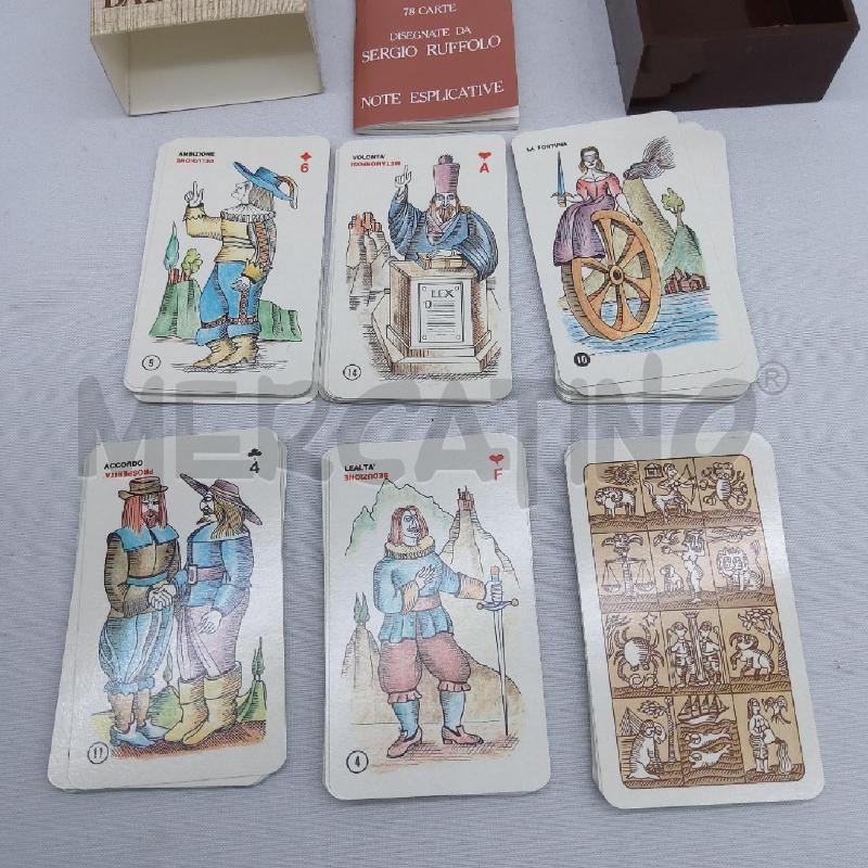 MAZZO CARTE PZ 78 TAROCCO INDOVINO DAL NEGRO | Mercatino dell'Usato San maurizio canavese 3