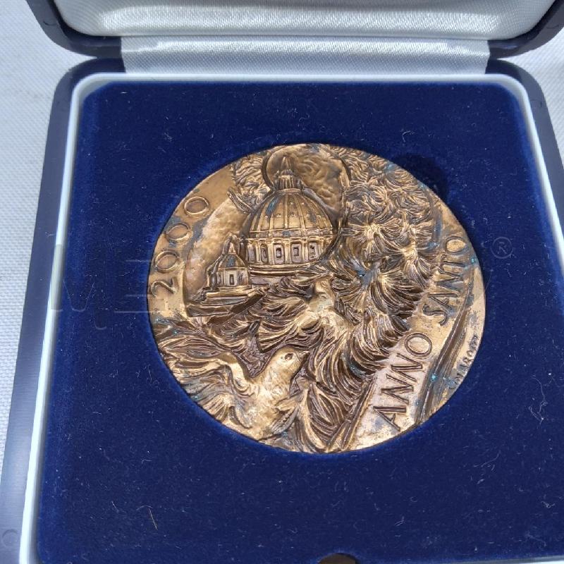 MEDAGLIA COLOMBO ANNO SANTO 2000 BRONZATA | Mercatino dell'Usato San maurizio canavese 2
