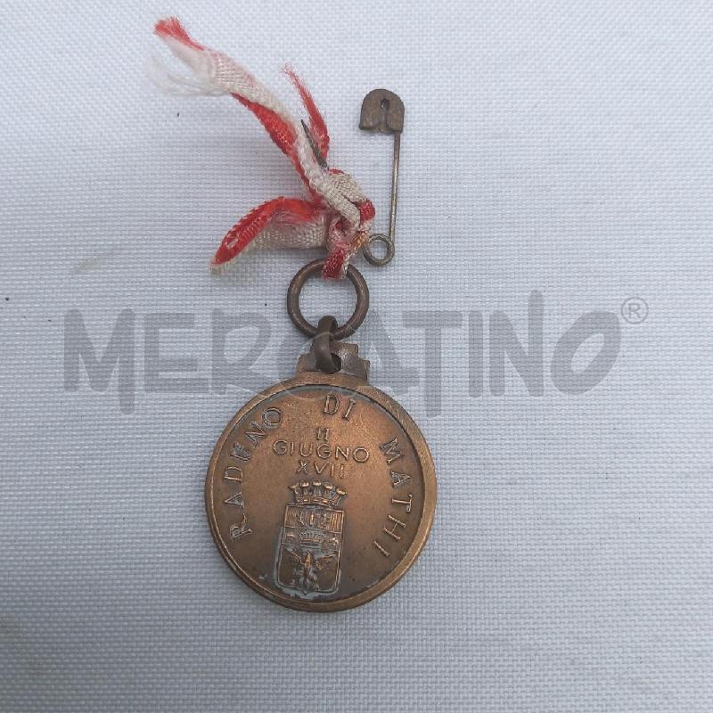 MEDAGLIA COMMEMORATIVA RADUNO DI MATHI | Mercatino dell'Usato San maurizio canavese 2