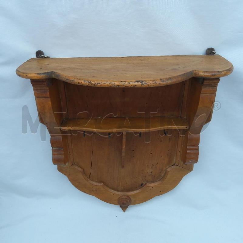 MENSOLINA PORTACHIAVI LEGNO ARTISTICO | Mercatino dell'Usato San maurizio canavese 2