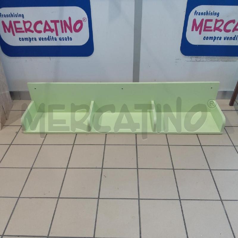 MENSOLINA VERDE MENTA CON STAFFA | Mercatino dell'Usato San maurizio canavese 3