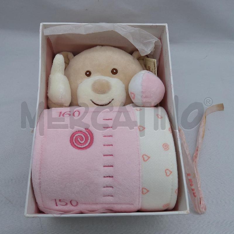 METRO BIMBE PELUCHE BIANCO ROSA IN SCAROLA | Mercatino dell'Usato San maurizio canavese 1