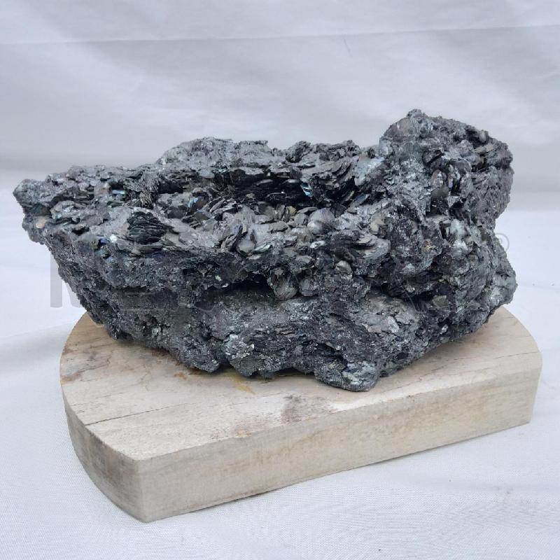 MINERALE CALCOPIRITE GALENA KG 9 + BASE LEGNO | Mercatino dell'Usato San maurizio canavese 2