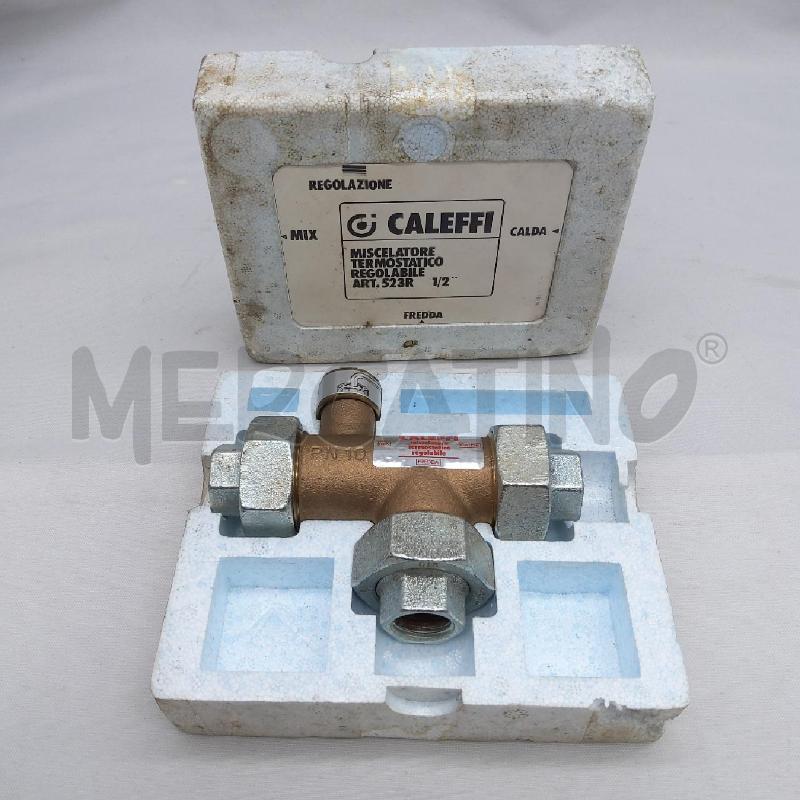 MISCELATORE TERMOSTATICO REGOLABILE 1/2 POLLICE CALEFFI | Mercatino dell'Usato San maurizio canavese 1