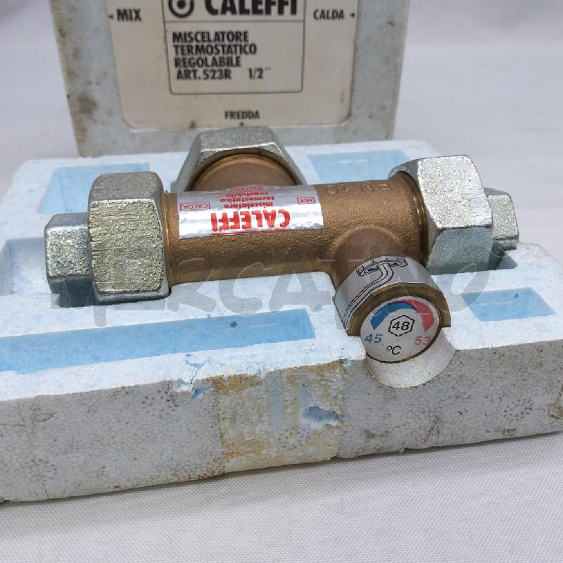 MISCELATORE TERMOSTATICO REGOLABILE 1/2 POLLICE CALEFFI | Mercatino dell'Usato San maurizio canavese 3