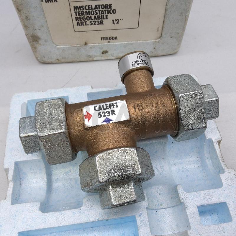 MISCELATORE TERMOSTATICO REGOLABILE 1/2 POLLICE CALEFFI | Mercatino dell'Usato San maurizio canavese 4