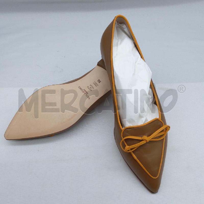 MOCASSINI DONNA SC1 VIOLA FONTI MARRONE ARANCIO FIOCCO  | Mercatino dell'Usato San maurizio canavese 4