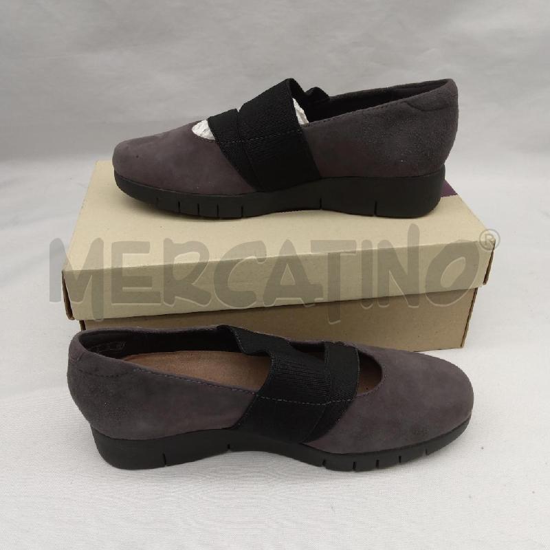 MOCASSINI D CLARKS SC1 GRIGIO SCAMOSCIATO ELASTICO  | Mercatino dell'Usato San maurizio canavese 2