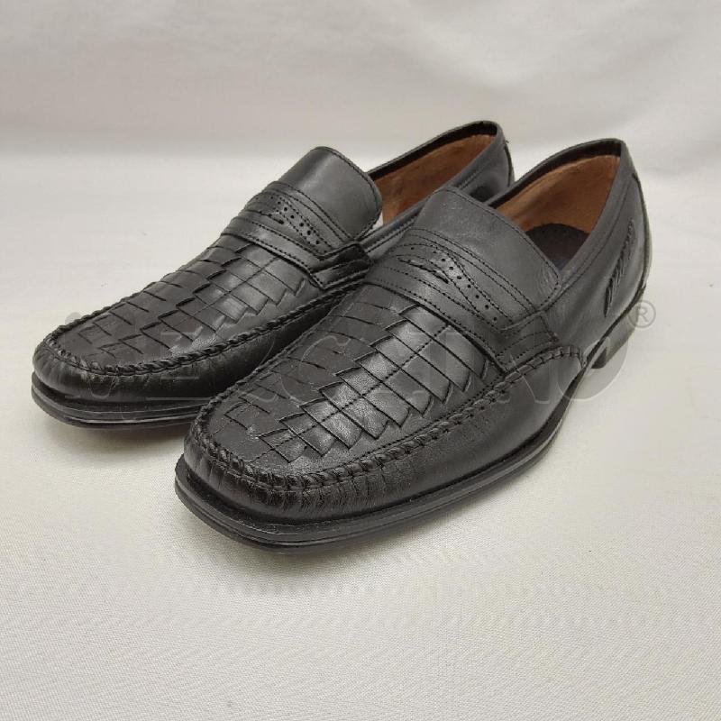 MOCASSINI PELLE U 1L LIMERIK VERA PELLE NERO RILIEVO DAVANTI | Mercatino dell'Usato San maurizio canavese 1