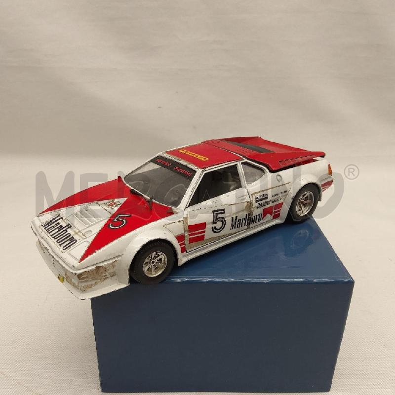 MODELLINO AUTO BURAGO BMW M1 SCALA 1:24 RALLY MALBORO | Mercatino dell'Usato San maurizio canavese 1